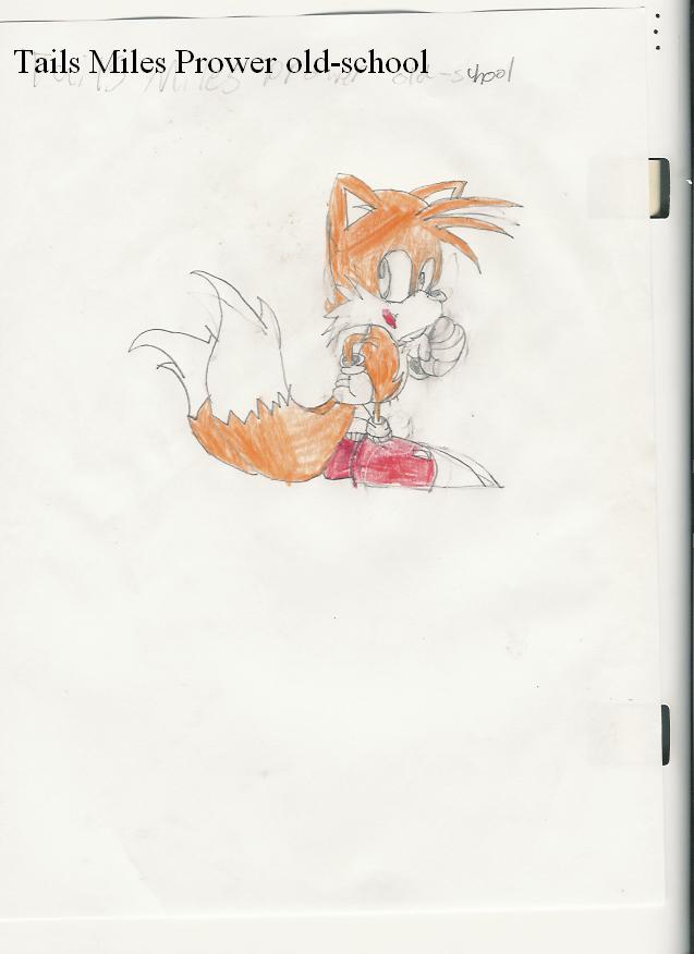 Tails Miles Prower old-school by Hypersonic102