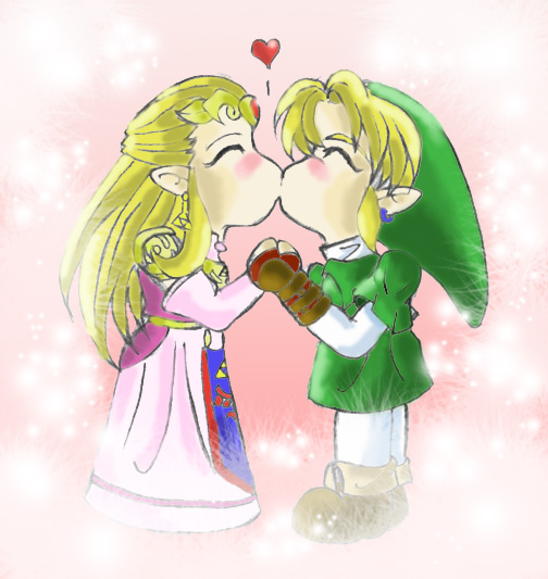 Little Chibi Kiss!! by HyruleMaster