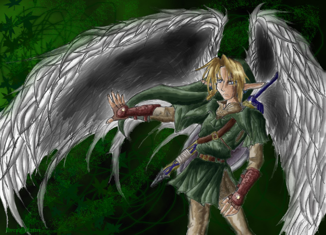 (HM's "arrigato gozaimas'!") Winged Link by HyruleMaster