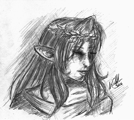 Elfin Maiden by HyruleMaster