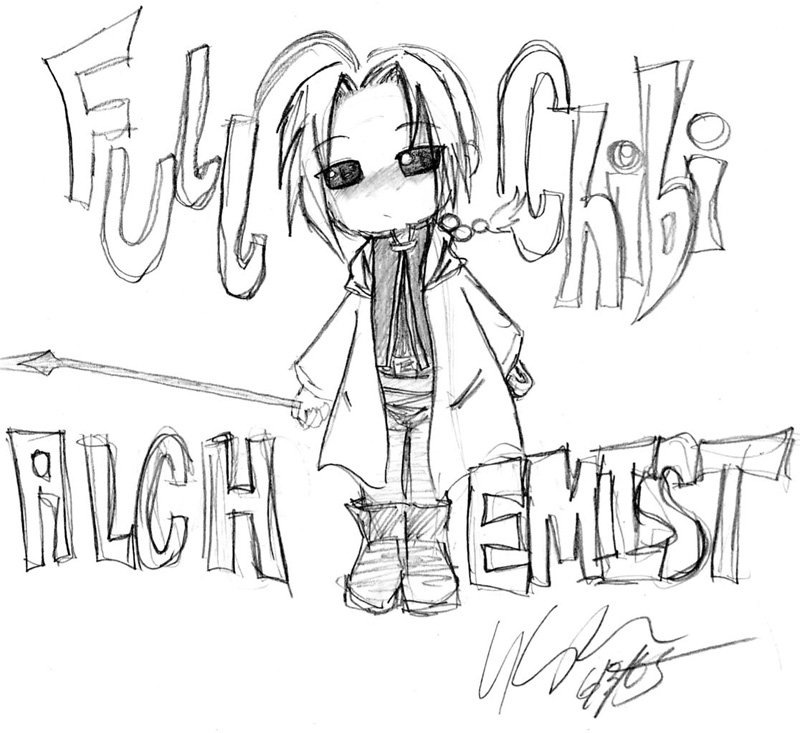 Fullchibi Alchemist by haganenoYS