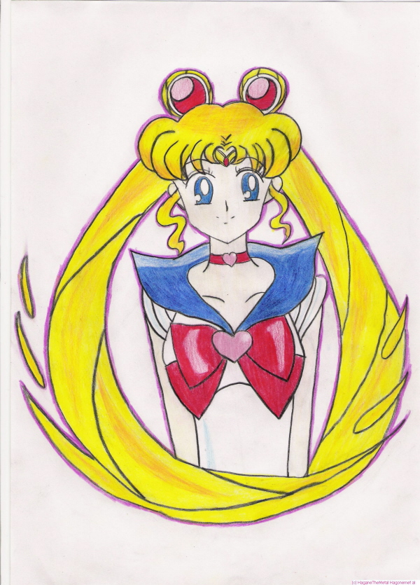 Pretty Soldier Sailor Moon by hagonemetal