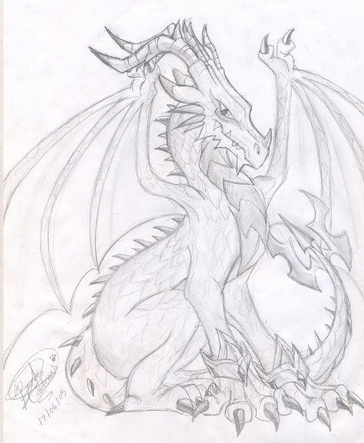dragon of the sky clan by hakashar