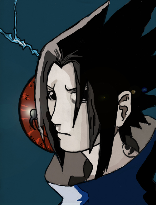 Evil Sasuke by hakutheblindedsoul
