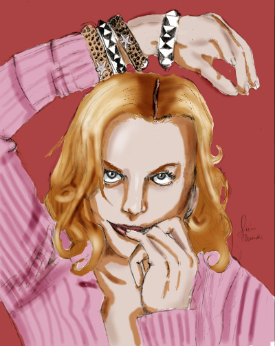 Nicole Kidman (Again) Colored by hakutheblindedsoul