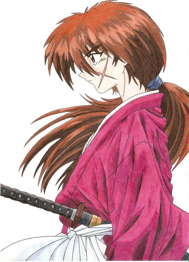 Kenshin Himura by halfdemon912