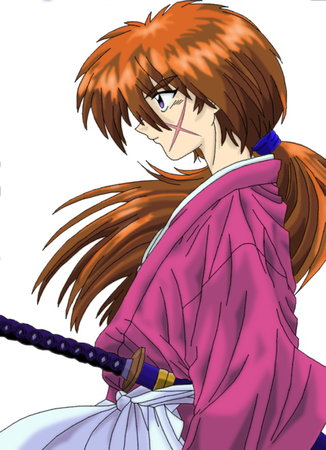 Kenshin Himura (GIMP version) by halfdemon912