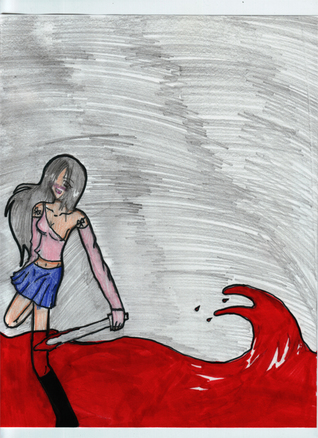 bloody girl by hatsuharu_kyo_lover