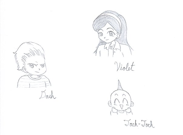 Incredi kid sketches by hatte