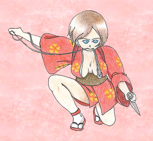 Red Ninja, Kurenai by hatte