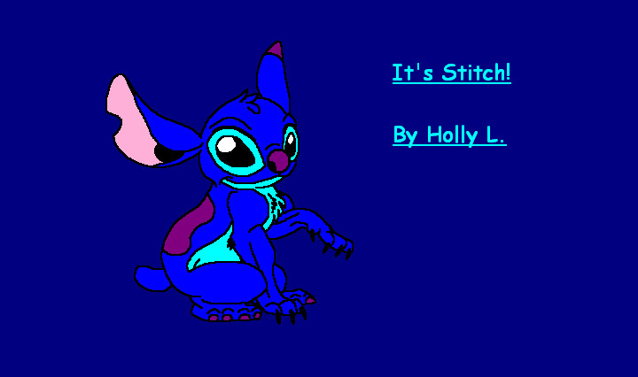 It's Stitch! by hawaiifan