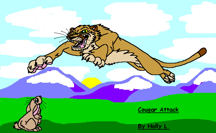 Cougar Attack by hawaiifan