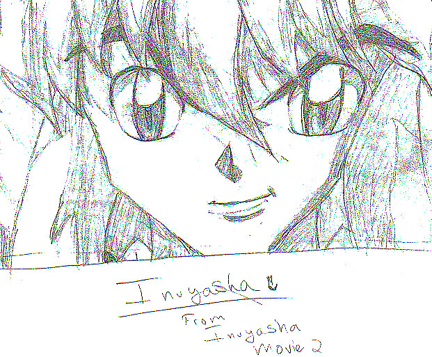 even cuter inuyasha (with big eyes) 2nd movie by hayly125
