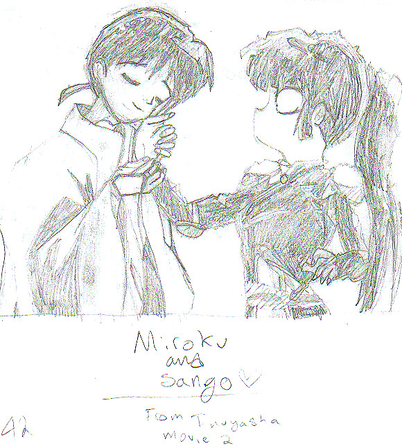 Miroku and sango! (MAN!!!!) (second movie) by hayly125