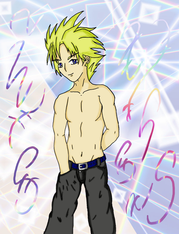hot guy with no shirt on ^-^ by hayly125