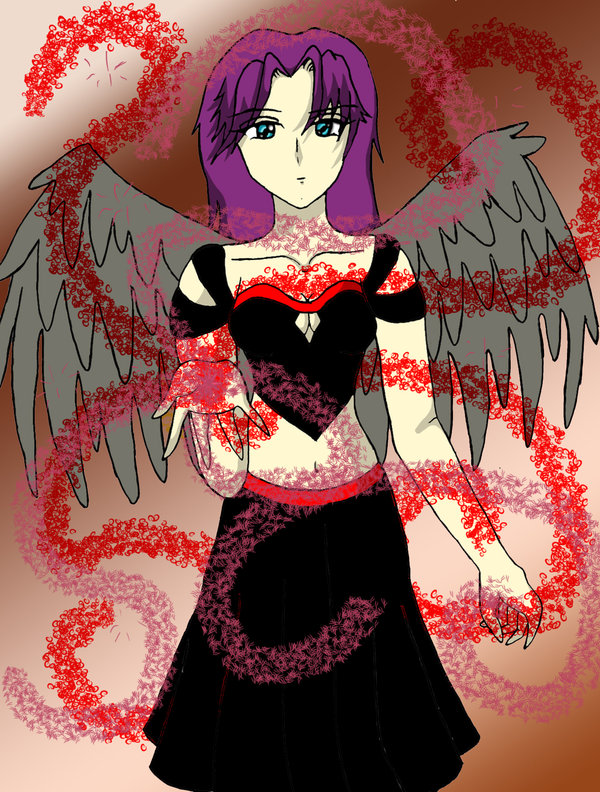 Angel (Colored a different way) by hayly125