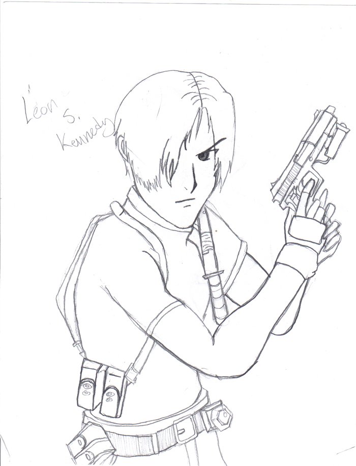 Leon S. Kennedy From Resident Evil 4 by hayly125