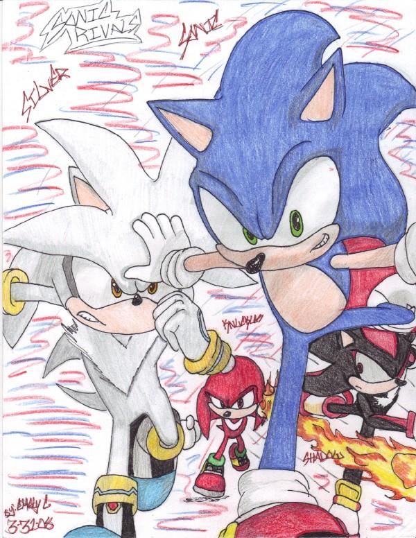 Sonic Rivals by hazleeyes18