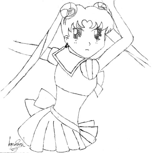 Sailor Moon by heart_grenade_girl