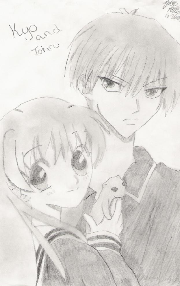 Tohru and Kyo by heartlessXangel