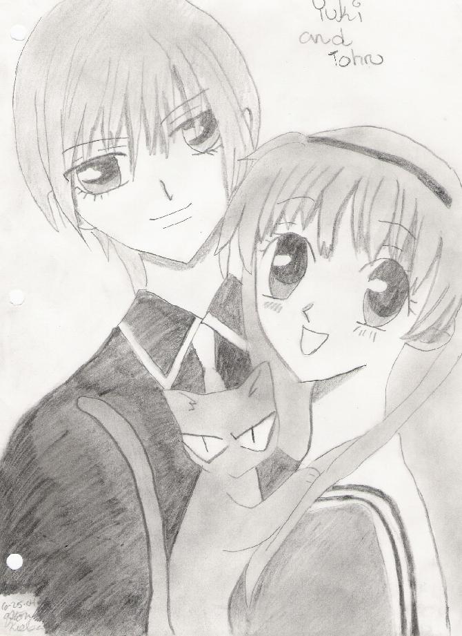 Yuki and Tohru by heartlessXangel