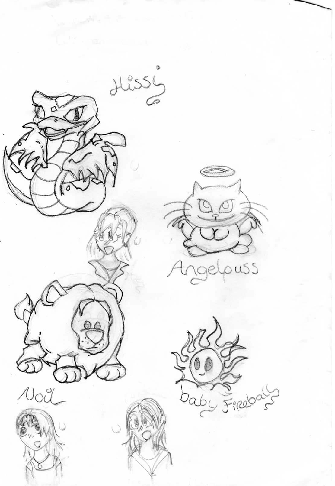 some neopets by heb_geen_idee