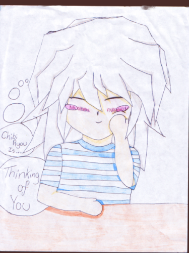 chibi ryou is... thinking of you by hell_fire_pheonix