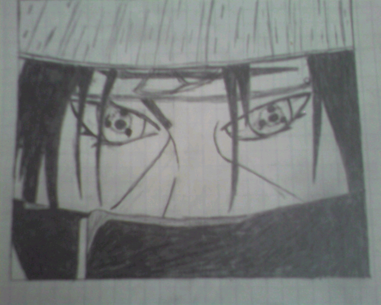Itachi face by hellboy99