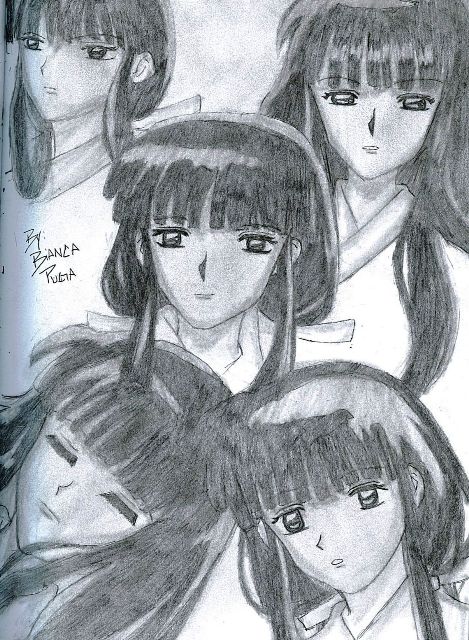 The Many faces of Kikyo by hellgirl1990