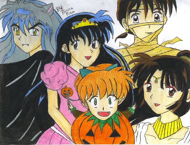 Halloween Inuyasha by hellgirl1990