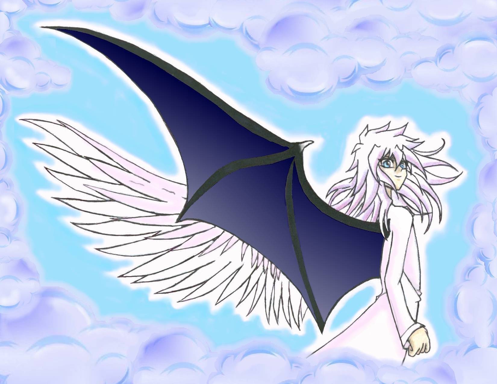 * Ryou in the Clouds *  Art Trade for Nemya by hellpoemer