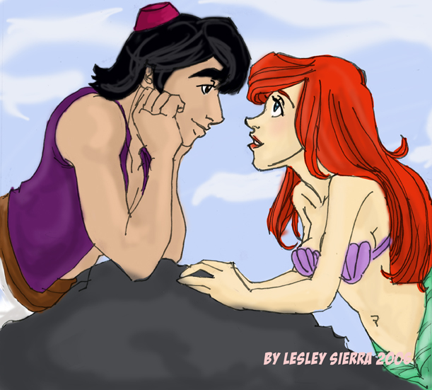 Al and Ariel by hep_kitten