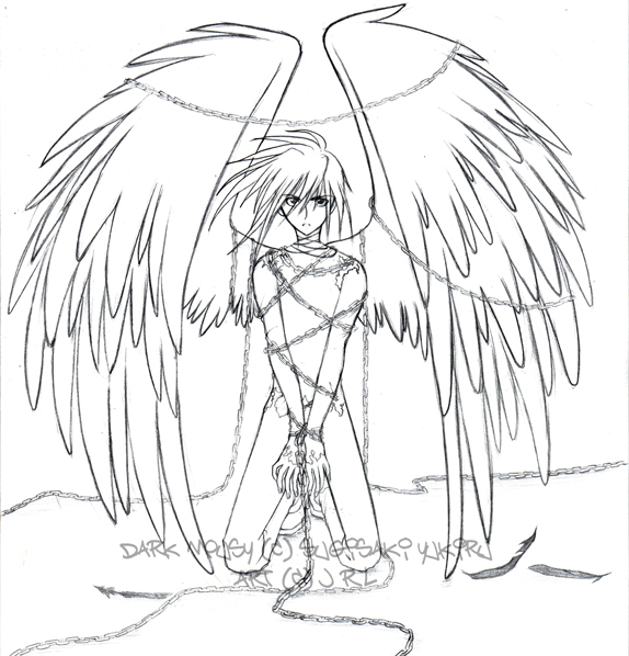 ~Dark Mousy-Fallen Angel~ by hermionechan