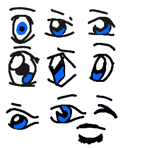 Eye examples by hermy81290
