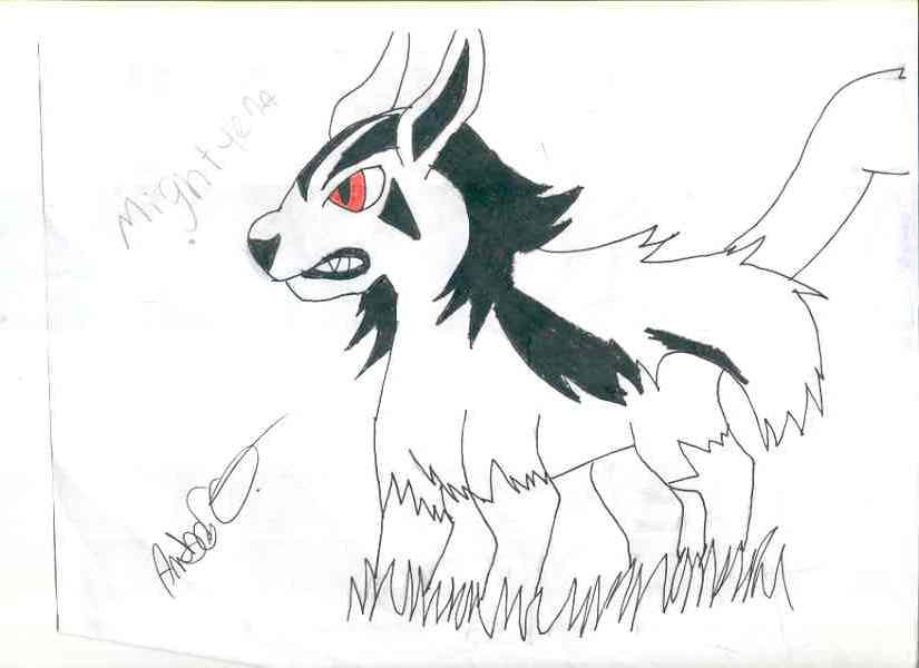 mightyena by hiei4ever