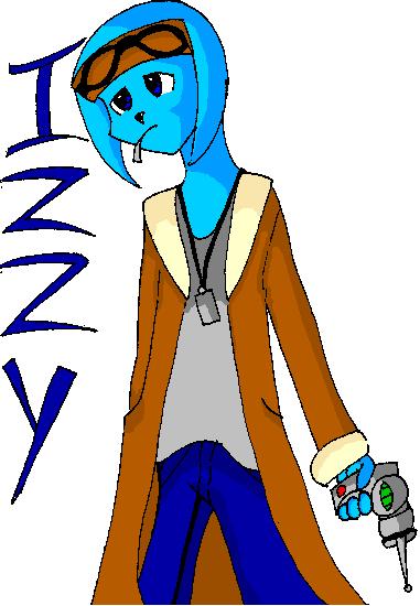 my neopet Izzy all grown up by hiei4ever