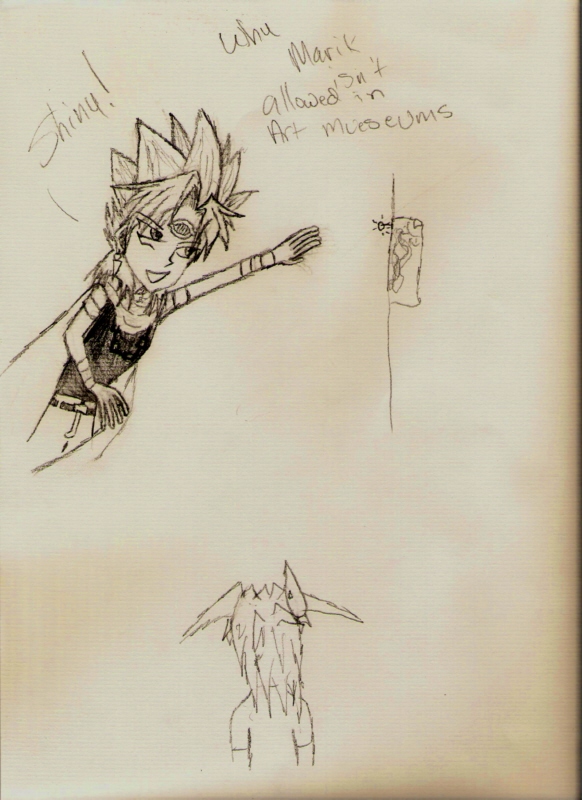 why marik is not allowed in art museums by hieiyaoi