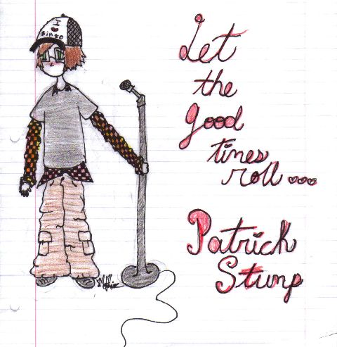 Patrick Stump (cover to a Fan-Fic) by higefreak1967