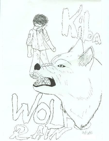 Wolf's Rain pt.2_Kiba by higes_wolf