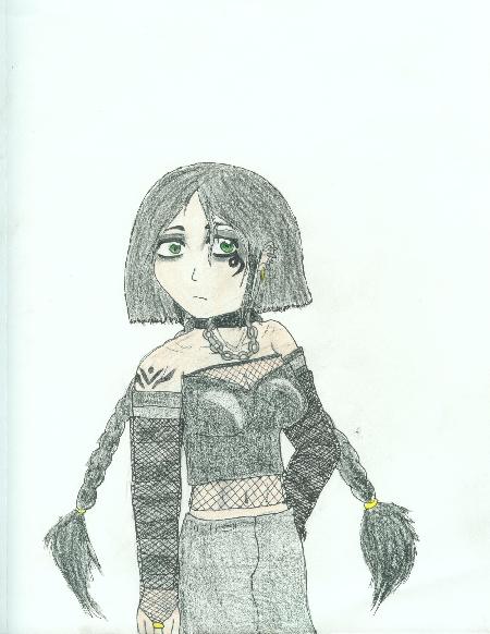 Gothic girl by higes_wolf