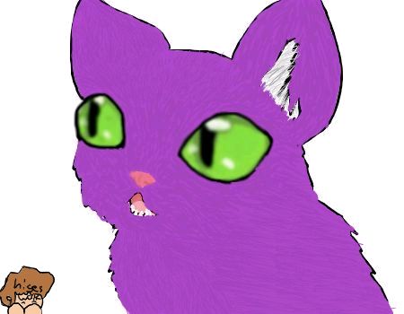 purple neko thing by higes_wolf