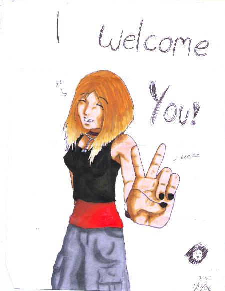 I  welcome you~ by higes_wolf