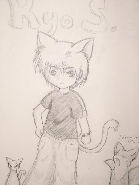 Sketchy Kyo-kun by higes_wolf
