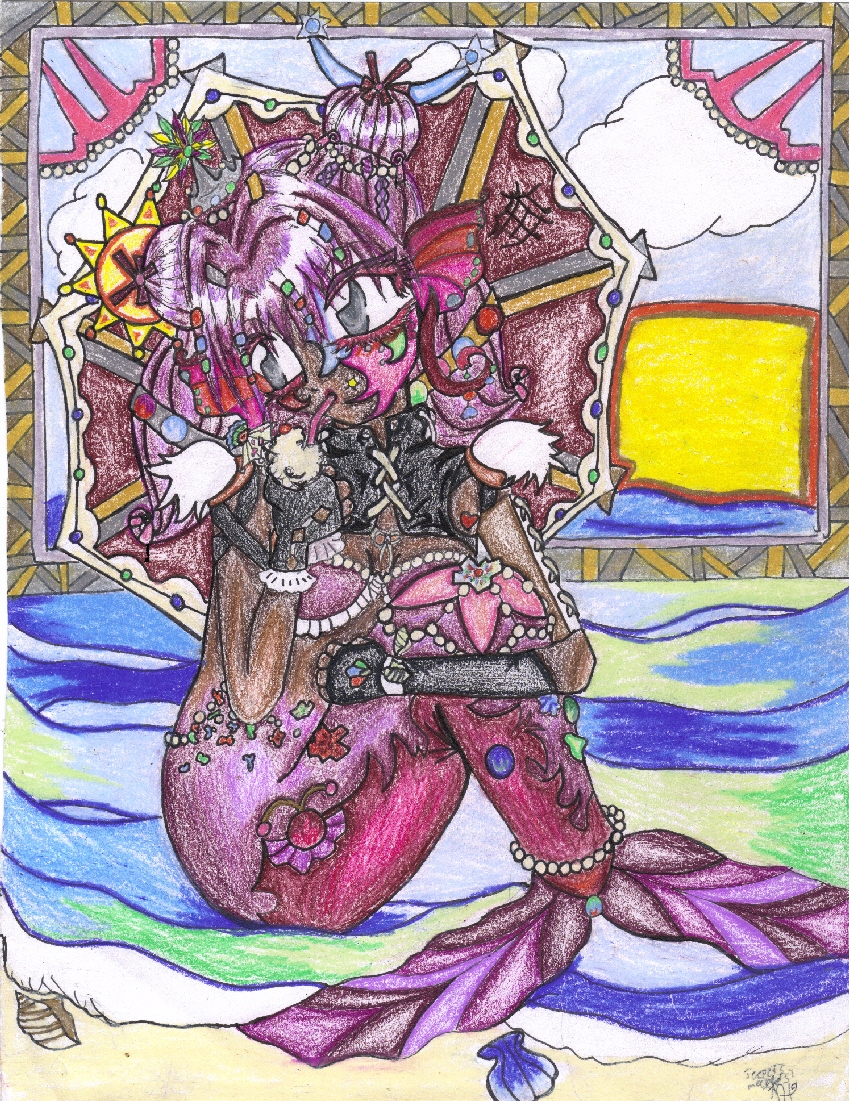 Punky Mermaid by hipeople