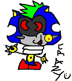 Carzy metal sonic by hohum08