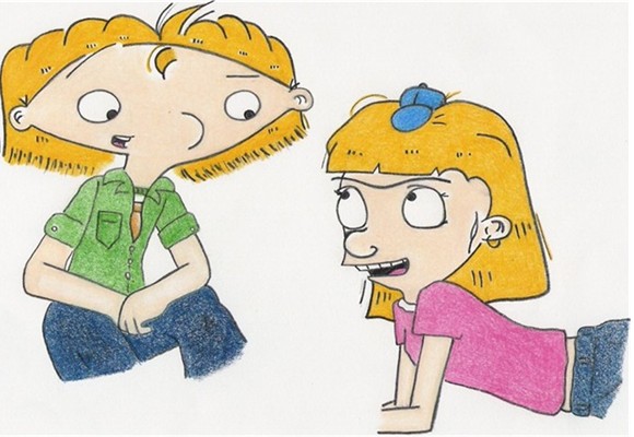 Arnold and Helga by hollyberry29