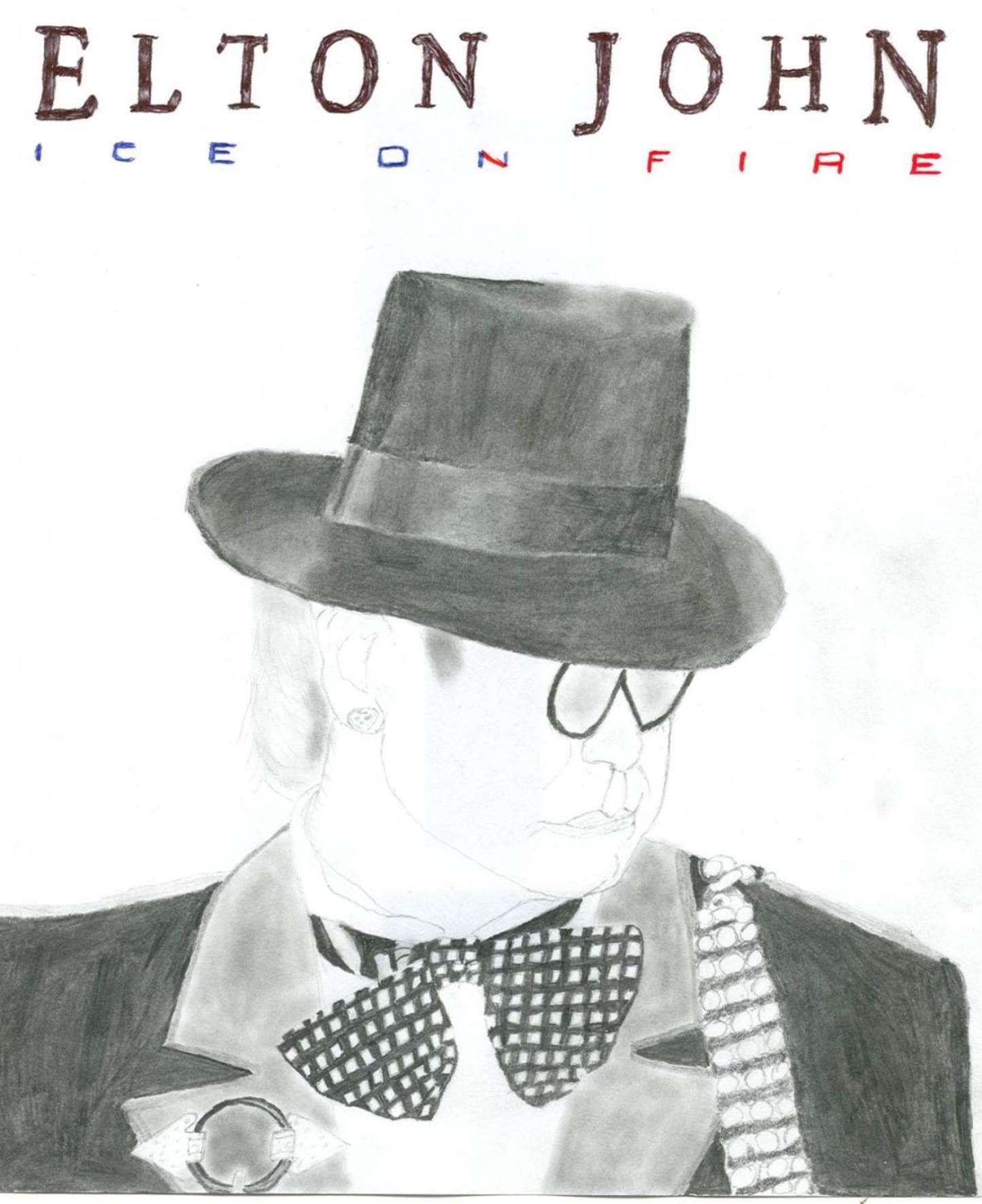Elton John "Ice On Fire" by honkycabbit
