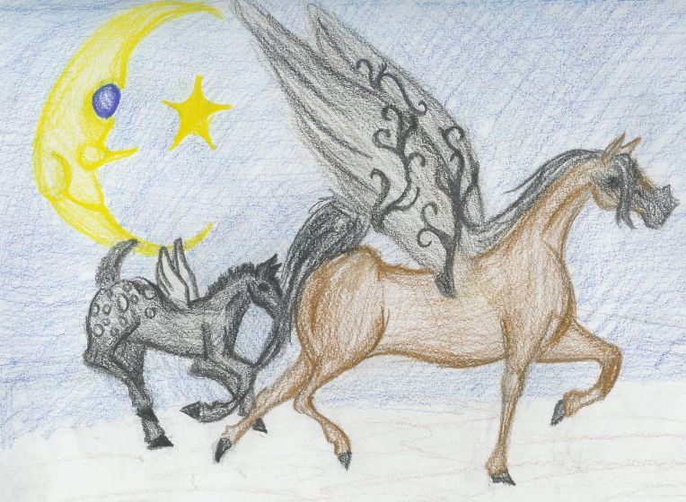 A Moonlit Nite by horsesRgraceful