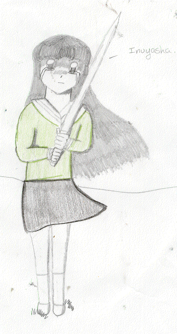 Sad widdle Kagome by hot-chick1
