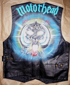 Motorhead leather vest by hotleather